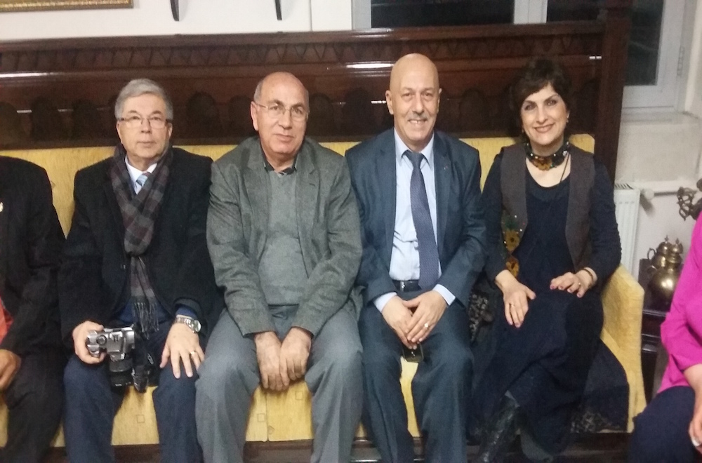 Ressam Remzi Taşkıran ve Şükriye Tutkun ile beraber