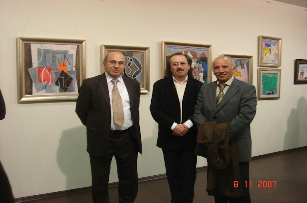 Ressam Firdevsi Feyzullah ve Lütfü Aslan