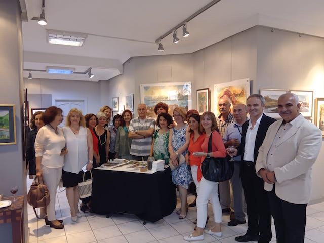 Fırça Sanat Galerisi'nde suluboya grup sergisi