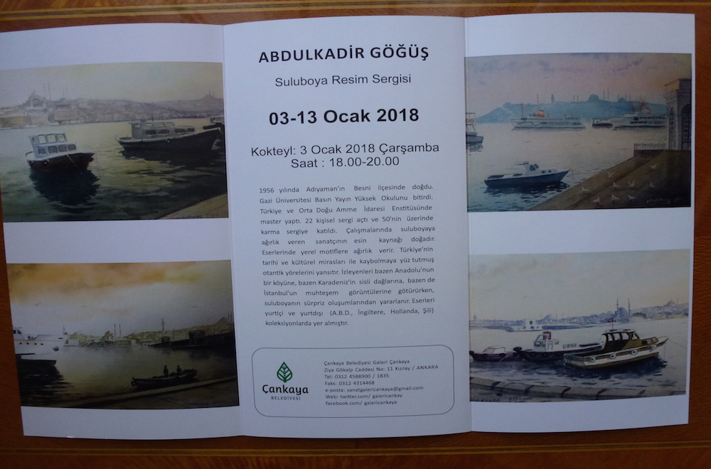 03-13 Ocak 2018, Çankaya Belediyesi Galeri Çankaya